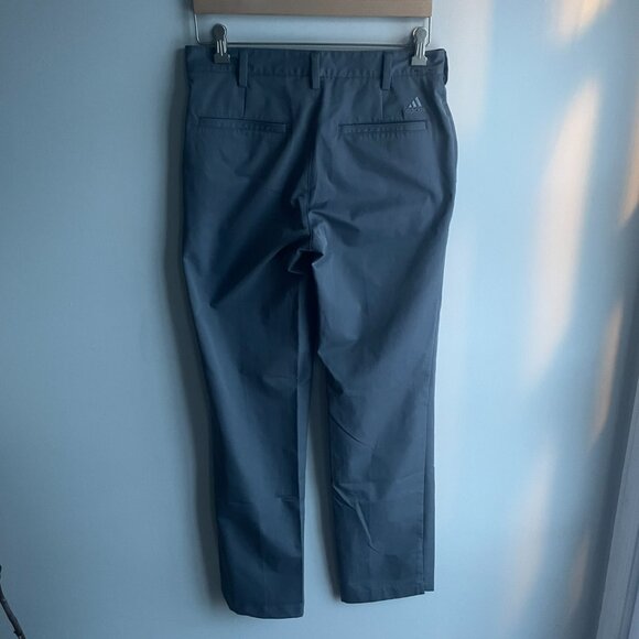 Adidas Golf • Gray Water-Repellent 4-Way Stretch Tapered Pants Size 30x32 - Picture 5 of 8